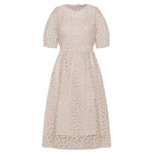 [케네스레이디] 플라워 자수 시스루 원피스 (EROPOD0204) EROPOD0204