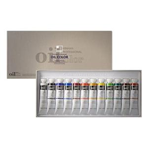 신한 유화물감 전문가용 20ml 12색세트 오일칼라 사무용품