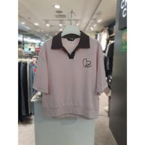 체이스컬트 세이브존03 배색카라 5부 티셔츠AA SWCERG5762