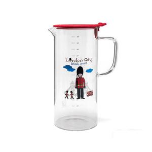 퀸센스 내열유리 물병 런던시티 1.2L 주방물병
