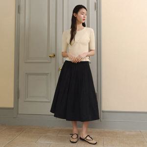 [잇미샤] 잇미샤 금속장식 볼륨 롱스커트 ITP4ZSK870 ITP4ZSK870