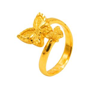 [아시아골드] 24K 순금 러브 나빌레라 반지 7.5g