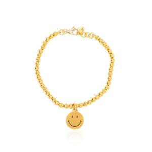 [아시아골드] 24K 순금 스마일 팔찌 11.25g + 18K 붕어장식