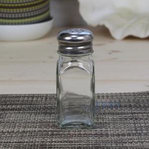 유리 사각소금 후추병 2oz 초코렛 시나몬파우더병 유리후추병 양념통 양념병 소금통 소금병 조미료통 조미