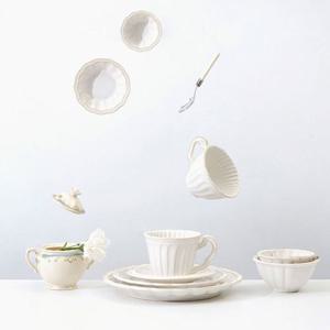 티니블랑 미뉴 스타일 도자기 쿠프 19cm 고품질 반찬