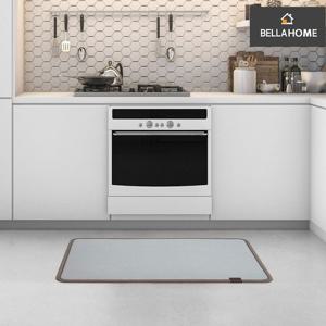 (벨라홈) 모던와이드 주방매트 중 100X50(CN8566) 주방매트 주방발판 주방발매트 방수발판 방수주방매트 씽