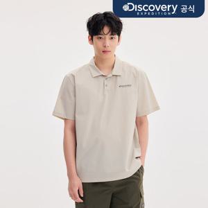 [디스커버리] 프레시벤트 남성 우븐 카라티 (D.Skin Beige) DMTS77053-NBD