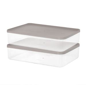 리템 냉장고 소분용기 9호(4000ml) 2팩 냉장고소분용기 정리용기 냉장고용기 냉동실용기 냉동실소분용기 소