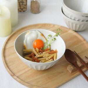 화이트 로터스 우동기 4P세트 면그릇 우동기 우동그릇 국수그릇 냉면기 냉면그릇 라면기 라면그릇 로터스그