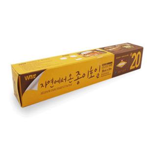자연에서 온 종이호일 롤타입(골든) 30cm x 20m 생선호일 생선구이호일 오븐호일 오븐용호일 오븐종이호일
