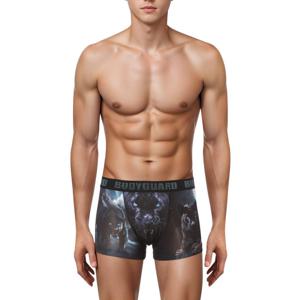 [보디가드]블랙 네이비 어둠의 흑표범 남성 드로즈 BGMDAA02