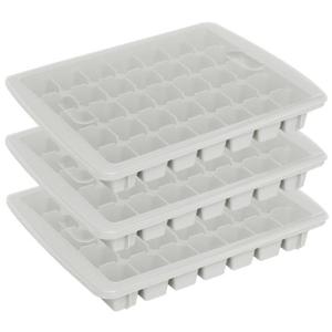 그레이 뚜껑 제빙기 35홀 3매입 얼음몰드 몰드 얼음제조몰드 아이스몰드 냉동실얼음틀 아이스트레이 제빙기