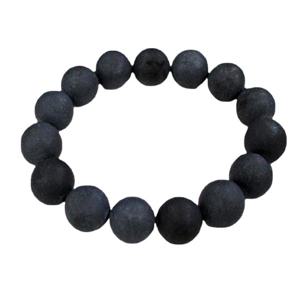 천년거북 블랙힐스톤 괄사팔찌 경락용 지압 악세사리