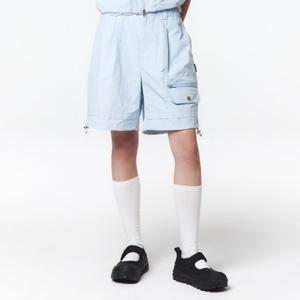 [오프로드]여성 스탠드 카라 반팔 셋업 반바지_5L41712