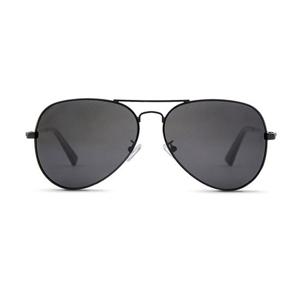 블랙스모크- 남자 편광 보잉 선글라스 메탈 큰얼굴에