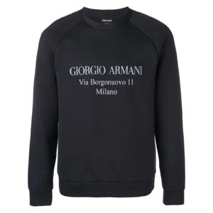 조르지오아르마니 로고 스웨트셔츠 3GSM81SJSXZ