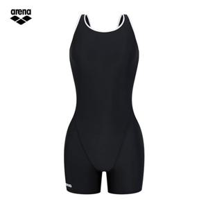 [아레나] 아레나 심플라인 A5SL1PL51 BLK (주머니백 증정) 여성 일반 U백 3부 반신 실내수영복 A5SL1PL51