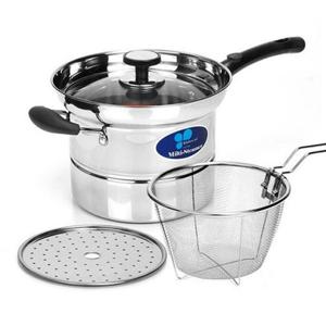 키친아트 찜냄비 국수 찜기 찜솥 찜통 냄비세트 18cm