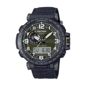 [프로트렉]PRG-601YB-3DR JS 대담한 인덱스 숫자가 특징적인 디지털 다기능 산악 시계