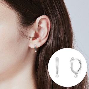 [제이에스티나] LALA J 귀걸이 (JJLJEQ3BF333SW000)