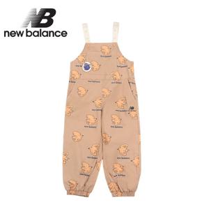 뉴발란스 키즈 전판 포인트 오버롤(NK9LD2301U-35)_베이지