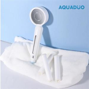 샤워기 아쿠아듀오 프리미엄 필터 샤워기 SF-S580 화이트