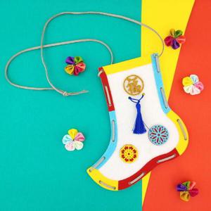 아트박스/오렌지몰 펠트 버선 주머니 가방 만들기2