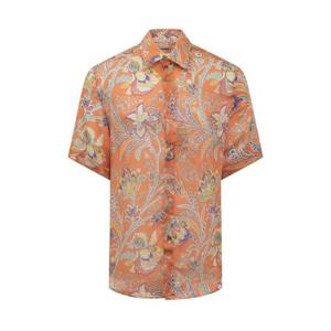 Etro 페이즐리 프린트 칼라 버튼업 셔츠 1K9164772 0750 TP944640620