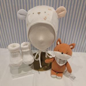 [쇼콜라] 쇼콜라 끌로모자몽즈덧신여우애착인형3종세트 (TNOXUI02XQ)공용임신출산선쿨 TNOXUI02XQ