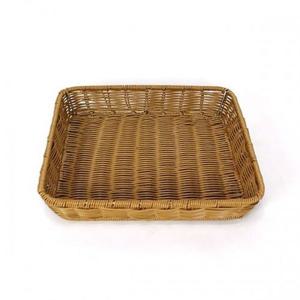 PP라탄 직사각바구니   주방용품 라탄바구니 바구니 나무채반 채반 라탄