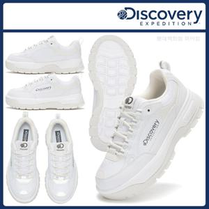 디스커버리 25년 신상 남성/여성/공용 브릭(화이트) 커플 키높이 가죽 운동화/캐주얼신발/어글리슈즈/스니커즈 DXMIA DXSH3111N(WWS)