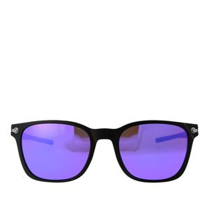 오클리 블랙 렉탱귤러 풀 림 퍼플 미러 렌즈 선글라스 0OO9018