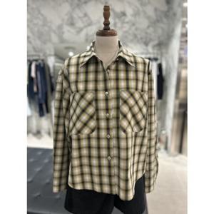 [보브] 보브 VOV 아웃 포켓 체크 패턴 셔츠 (71152603811) 7115260381