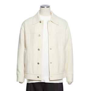 [레노마 캐주얼] RPCMBU06A F W 아이보리컬러 모알파카 캐주얼 점퍼 RPCMBU06A