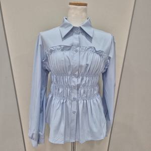 [나인스텝]카라스모그블라우스 N25NS5117 BU_YS