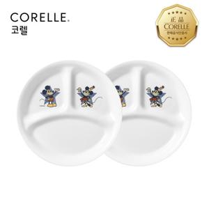 코렐 미키빈티지 삼절접시소 2P