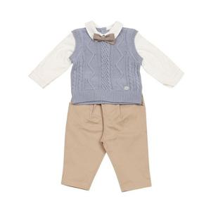 [압소바] 압소바(CH) 알트 니트 조끼 정장 상하 (A2521208CG) A2521208