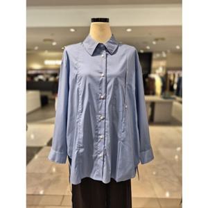 [비지트인뉴욕] 단추 포인트 셔츠 (VB9LS19) VB9LS19