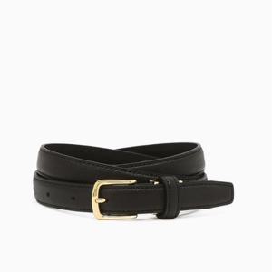 [헤지스ACC] 블랙 단색 소가죽 벨트 HJBE5F491BK