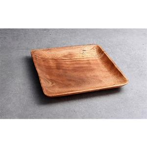 아카시아 원목 플레이트 사각접시/중/M 빵도마 도마 트레이 접시