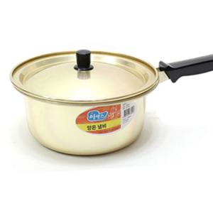 (대성)황냄비18CM  편수_4608 양은냄비 라면냄비 가정용냄비 편수냄비 주방냄비 요리냄비 업소용냄비 다용