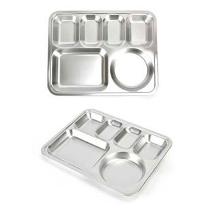 스텐 27종 단체급식 4찬 성인 식판 37.2x29.2cm 40호 스텐식판 급식판 학교식판