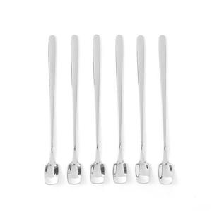 온더카페 롱 티스푼 6p세트 커피 홈카페 스텐 머들러 생활용품 가정용품 생필품