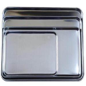 ksr (SM)스텐 사각쟁반-2호 베이커리쟁반 스텐레스 생활용품 가정용품 사각쟁반