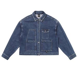 [오프로드]여성 포켓 디테일 크롭 데님 점퍼_5J61313