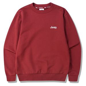 [지프]남여공용 클래식 핏 지프 로고 나침반 맨투맨 (JQ3TSU802)