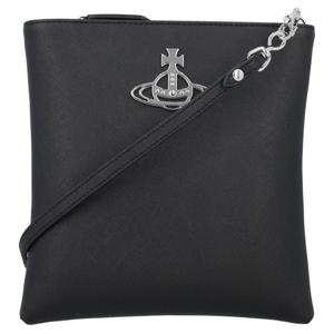 24SS 비비안웨스트우드 남성 스퀘어 크로스백(블랙실버) 4304007NU S000B N401