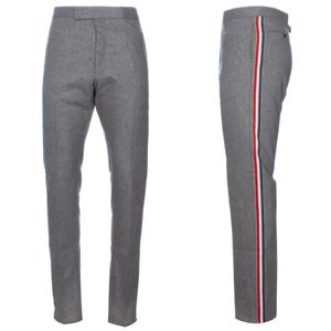 톰브라운 남성 울 스트라이프 슬랙스 팬츠 MTC001X 07478 035