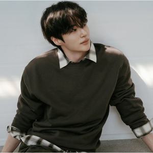 [지오다노]남성 기모 브러시드 무지 기본 맨투맨 티셔츠 025920