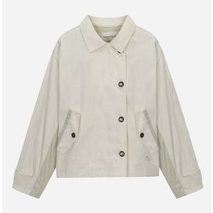 [써스데이아일랜드] (T256MJP1901W)셔츠카라 컬러블록 블루종 점퍼 T256MJP901